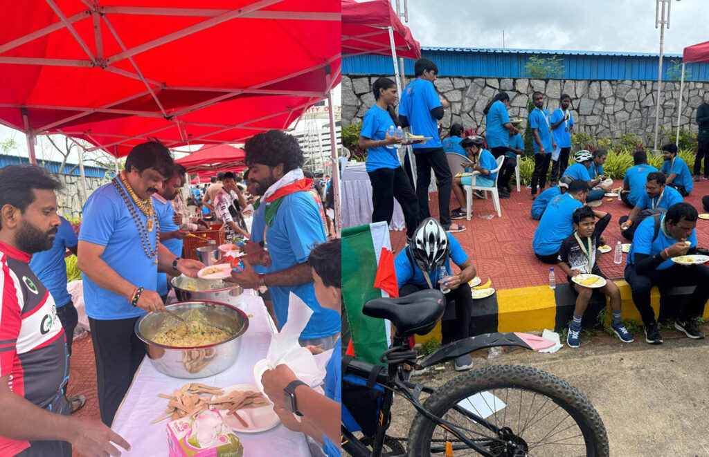 FITINDIA లో భాగంగా తెలంగాణ స్పోర్ట్స్ అథారిటీ ఆధ్వర్యంలో గచ్చిబౌలి స్టేడియం నుండి కేబుల్ బ్రిడ్జి వరకు సైకిల్ రైడ్ నిర్వహించడం జరిగింది…