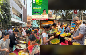 170 వ శనివారం…కలియుగ దైవం వేంకటేశ్వరుని ఆశీస్సులతో ప్రతి శనివారం అన్నప్రసాద పంపిణీ కార్యక్రమం…