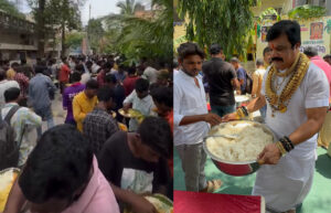 189 వ శనివారం…కలియుగ దైవం వేంకటేశ్వరుని ఆశీస్సులతో ప్రతి శనివారం అన్నప్రసాద పంపిణీ కార్యక్రమం…