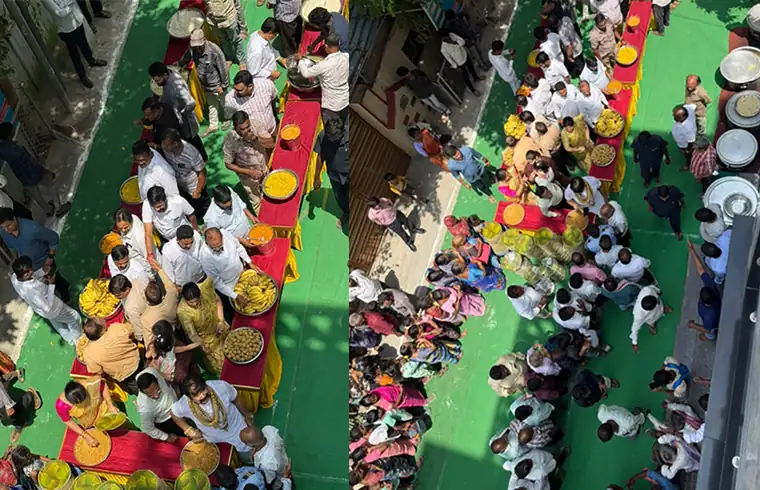 Photographs from the 200th Saturday Annadanam at Hope Foundation