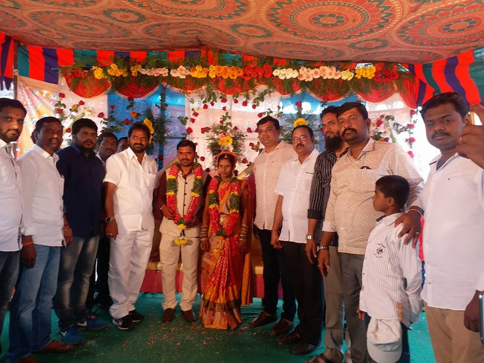 MLA Srinivas Goud gari PA… Raju Marriage Recieption at Amrabad, Achampet