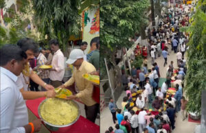 146 వ శనివారం…కలియుగ దైవం వేంకటేశ్వరుని ఆశీస్సులతో ప్రతి శనివారం అన్నప్రసాద పంపిణీ కార్యక్రమం…