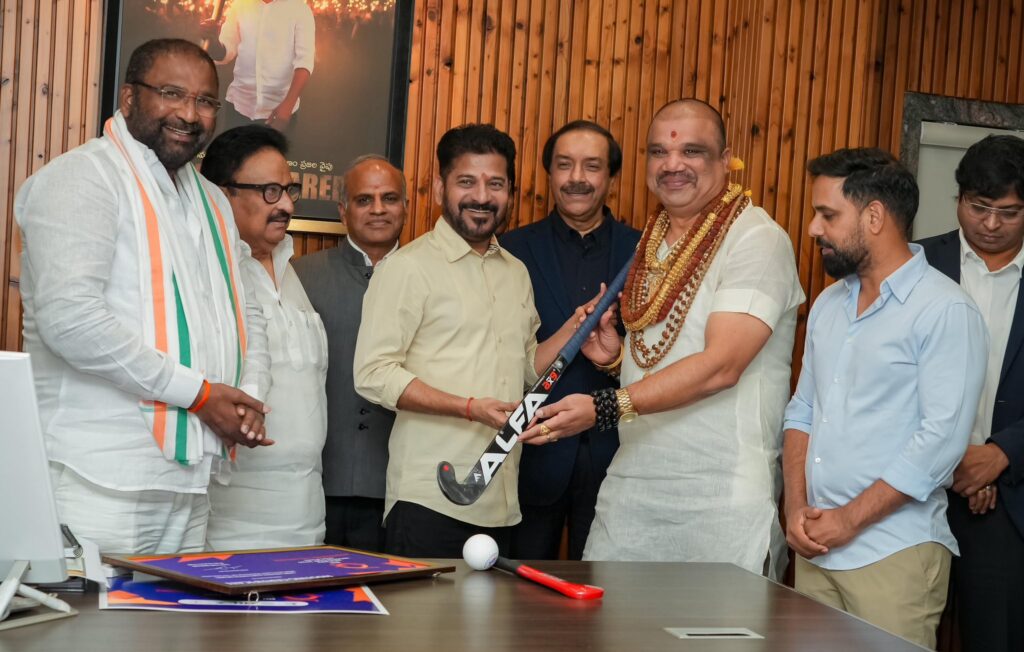 అంతర్జాతీయ హాకీ క్రీడకు హైద్రాబాద్ గచ్చిబౌలి వేదిక…..