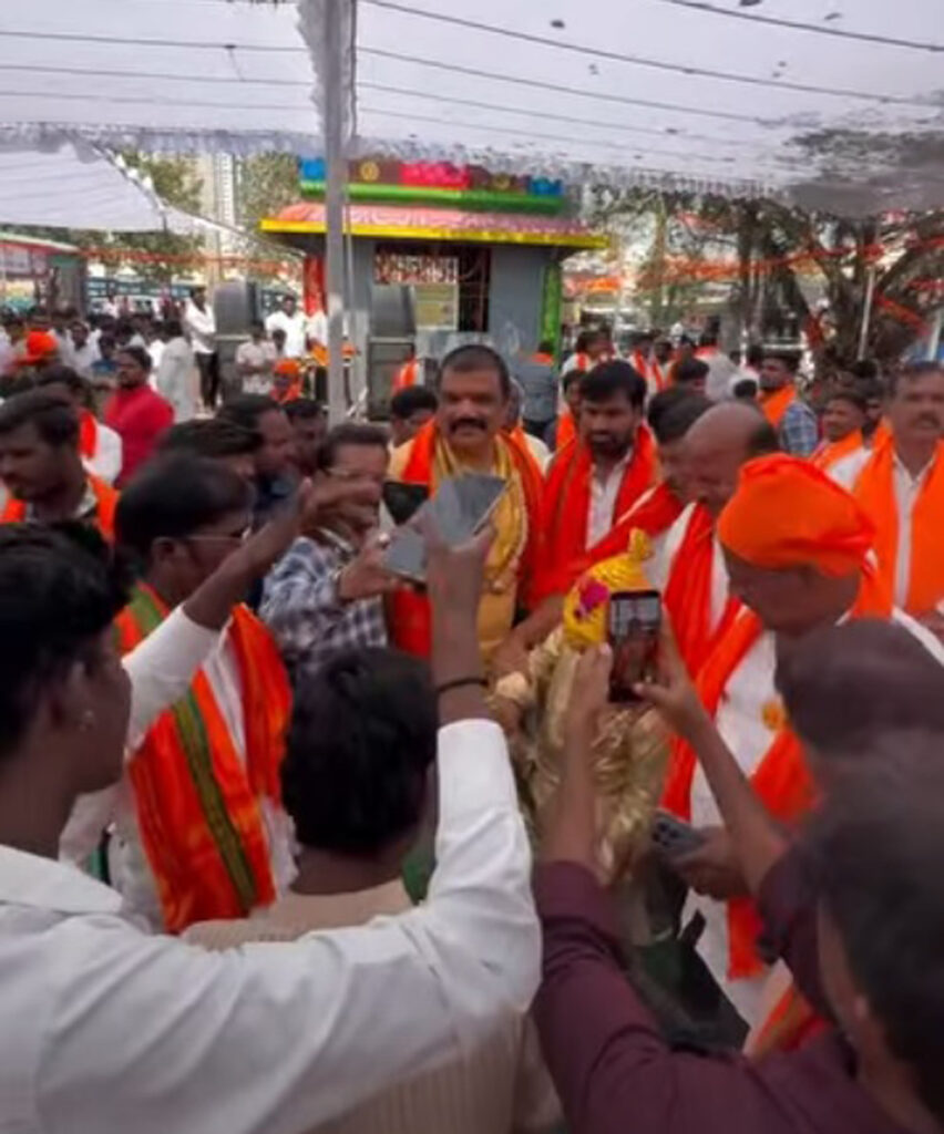 శివాజీ మహారాజ్ జయంతి కార్యక్రమంలో పాల్గొనడం జరిగింది…