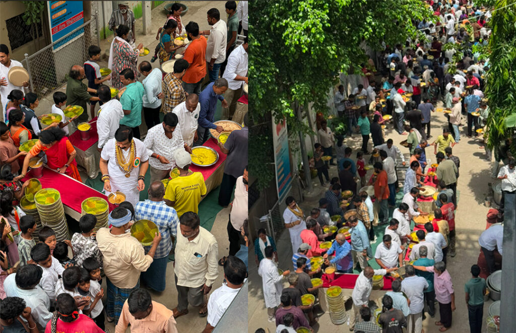 197 వ శనివారం…కలియుగ దైవం వేంకటేశ్వరుని ఆశీస్సులతో ప్రతి శనివారం అన్నప్రసాద పంపిణీ కార్యక్రమం…