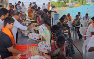 బసవేశ్వరుని 891వ జయంతి సందర్బంగా షాబాద్ గ్రామంలో అన్నప్రసాద పంపిణీ…