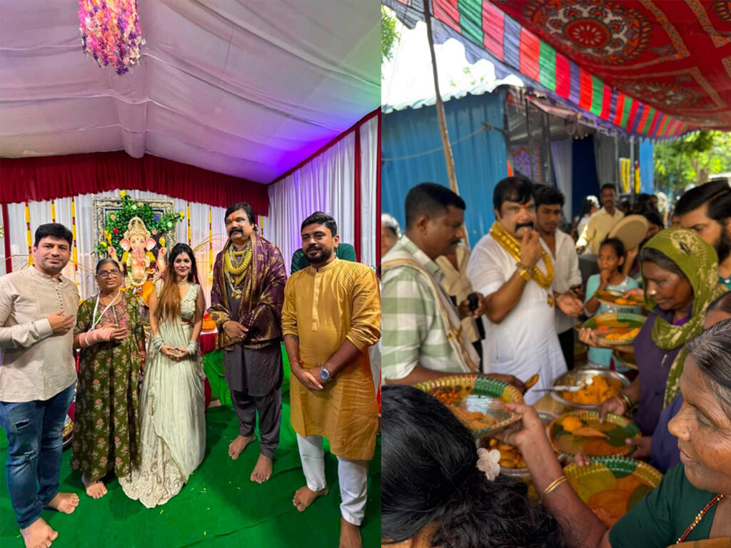 పలు వినాయక మండపాల వద్ద నిర్వహించిన ప్రత్యేక పూజల్లో మరియు అన్నప్రసాద పంపిణీ కార్యక్రమంలో పాల్గొనడం జరిగింది…