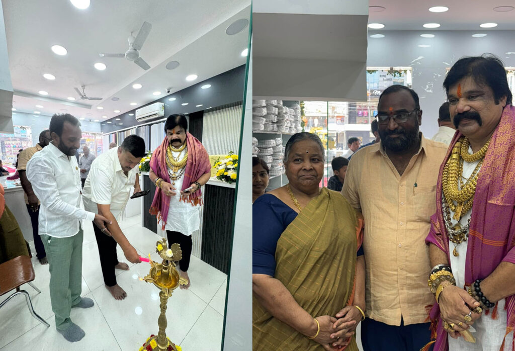 రేమాండ్స్ షోరూం ప్రారంభోత్సవ కార్యక్రమంలో పాల్గొని జ్యోతి ప్రజ్వలన చేయడం జరిగింది…