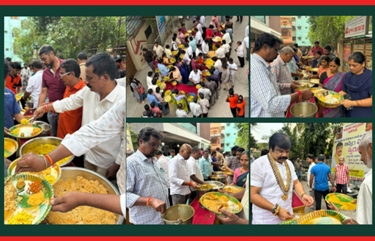 204th Saturday Annadanam